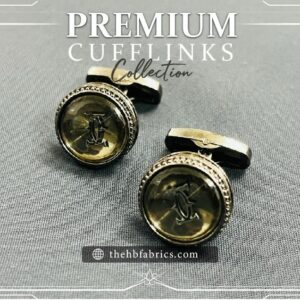 Gold & Silver Premium Cufflink For Men's