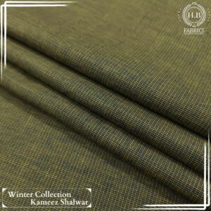 Pale Green Men's Unstitched Winter Shalwar Kameez.